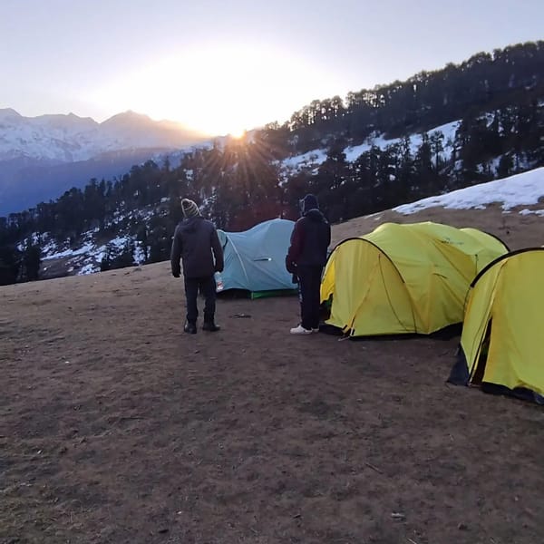 Shripad’s Dayara Bugyal Snow Trek with His Grandson and Thrillophilia